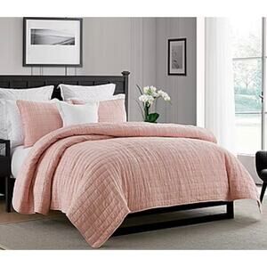Swift Home Lightweight Oversized Enzyme Washed Crinkle Quilt
